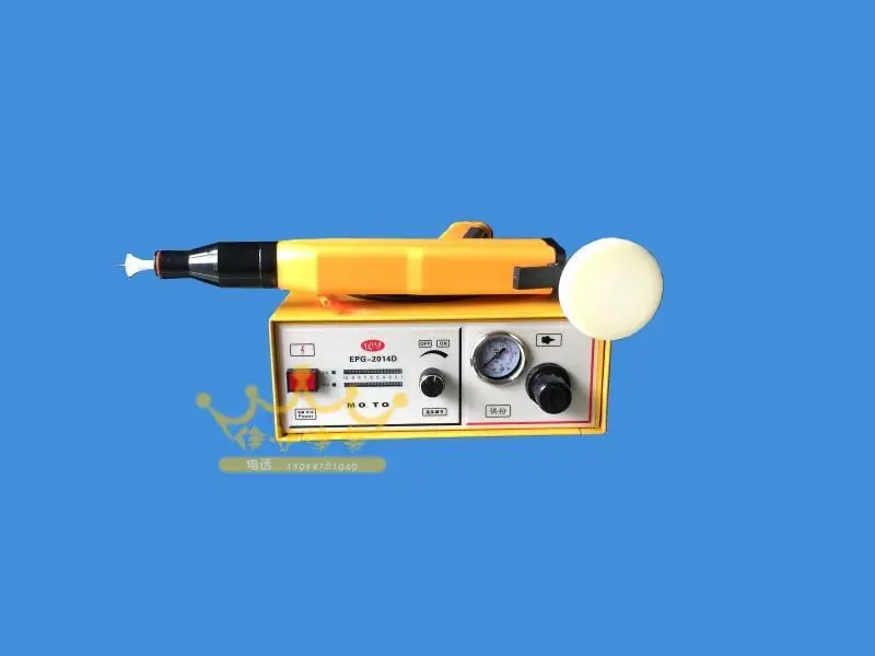 

Portable powder electrostatic spraying equipment, experimental spray gun