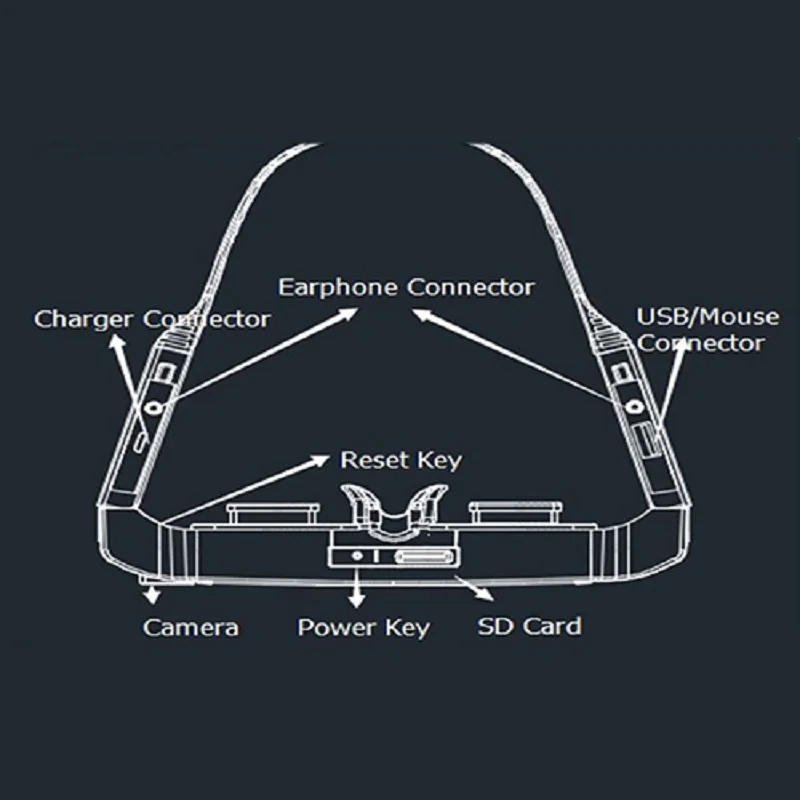 3D VR очки WiFi Bluetooth для Android смартфонов четырехъядерный Смарт Retina виртуальной