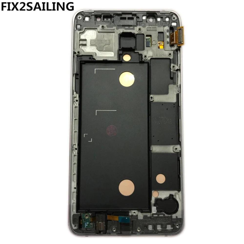 Для Samsung Galaxy J5 j510 J510F J510FN J510M J510Y ЖК-дисплей Супер AMOLED протестированный рабочий сенсорный экран рамка в сборе
