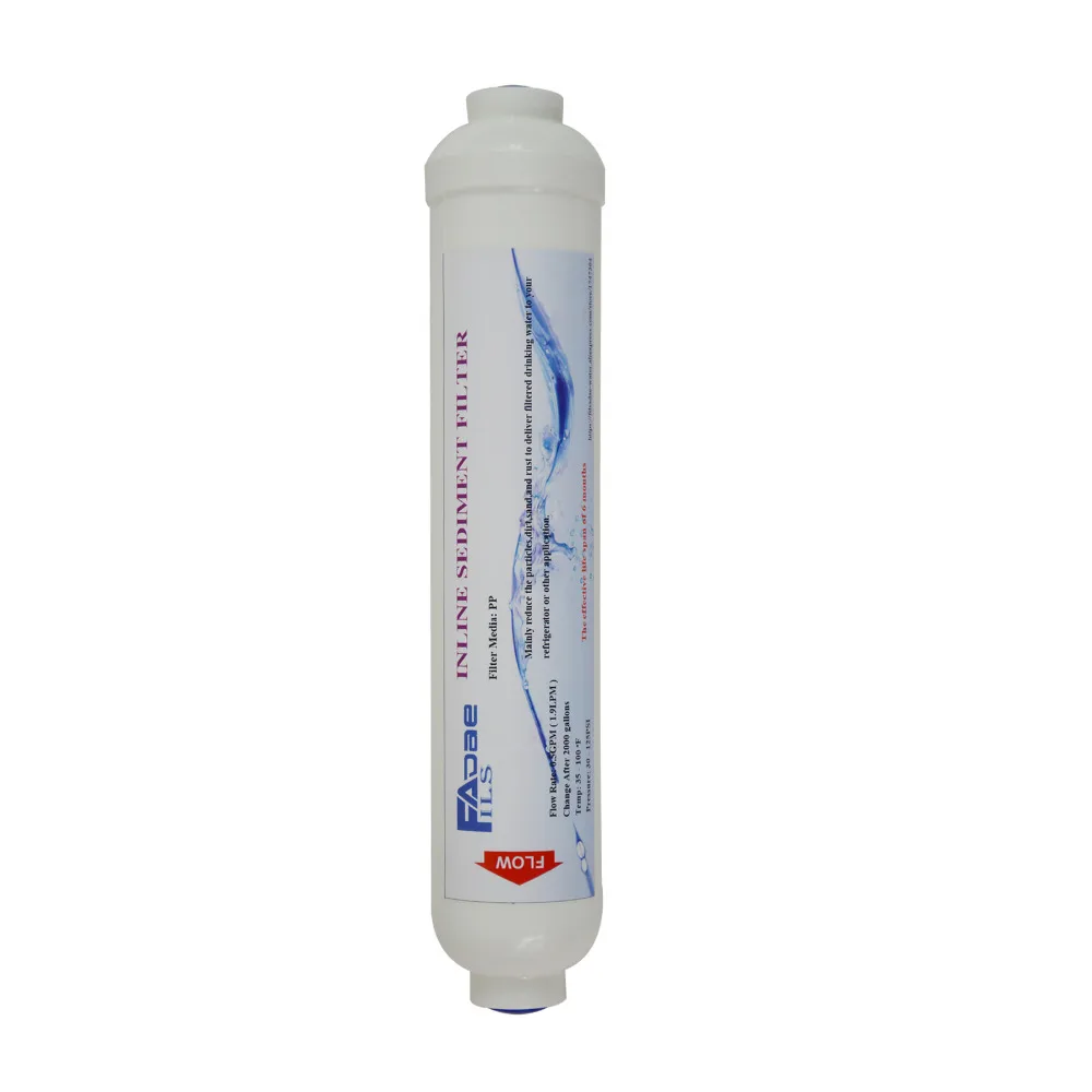 Полипропиленовые фильтры для воды T33 10 дюймов L x 2 дюйма OD|water inline filter|inline water