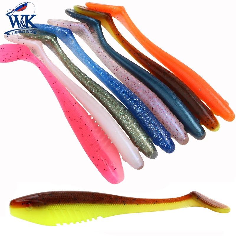 5 1 &quotGoggle Shad Wave Action Мягкая приманка 4 шт. 13 см плавающая мягкая искусственная для