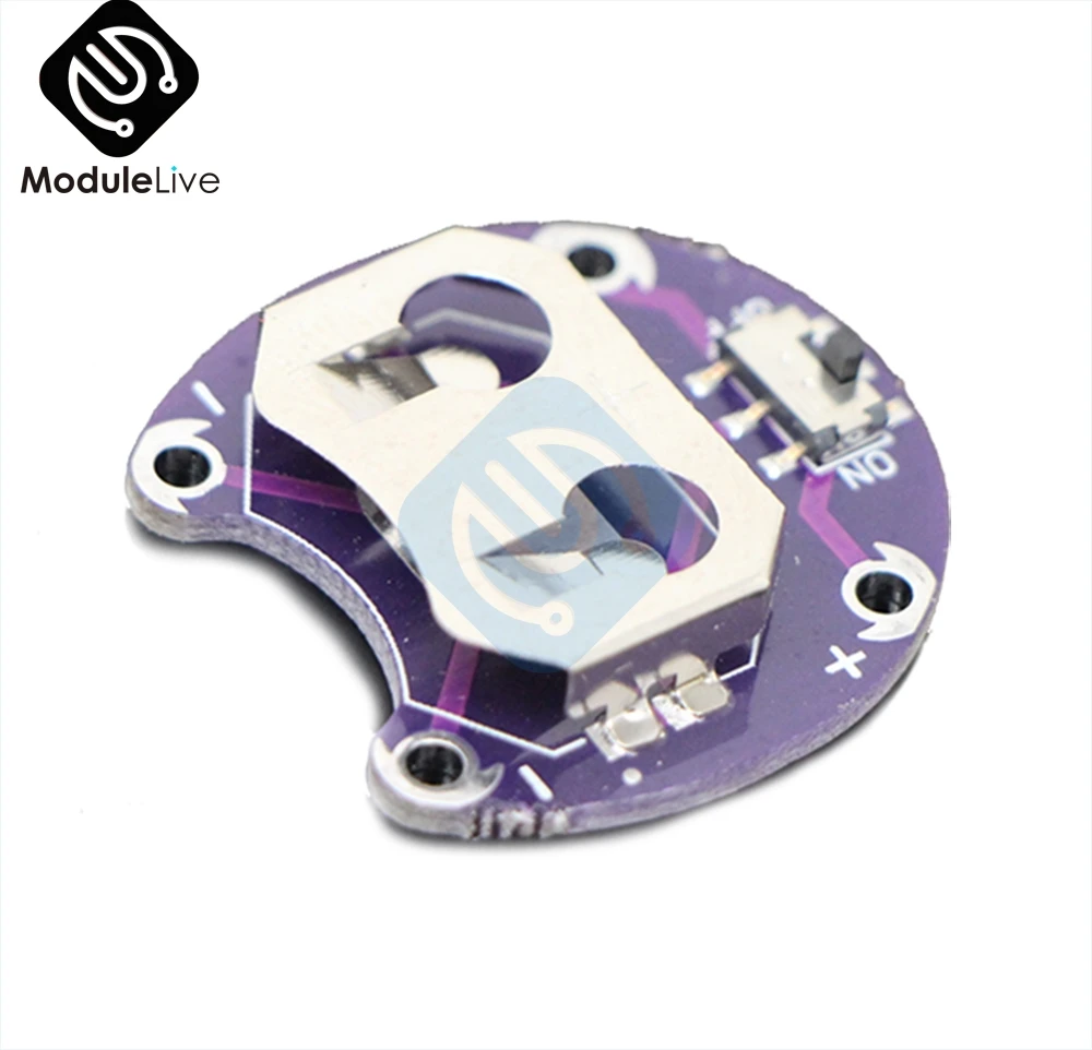 Держатель для аккумулятора Arduino LilyPad CR2032 комплект самостоятельной сборки
