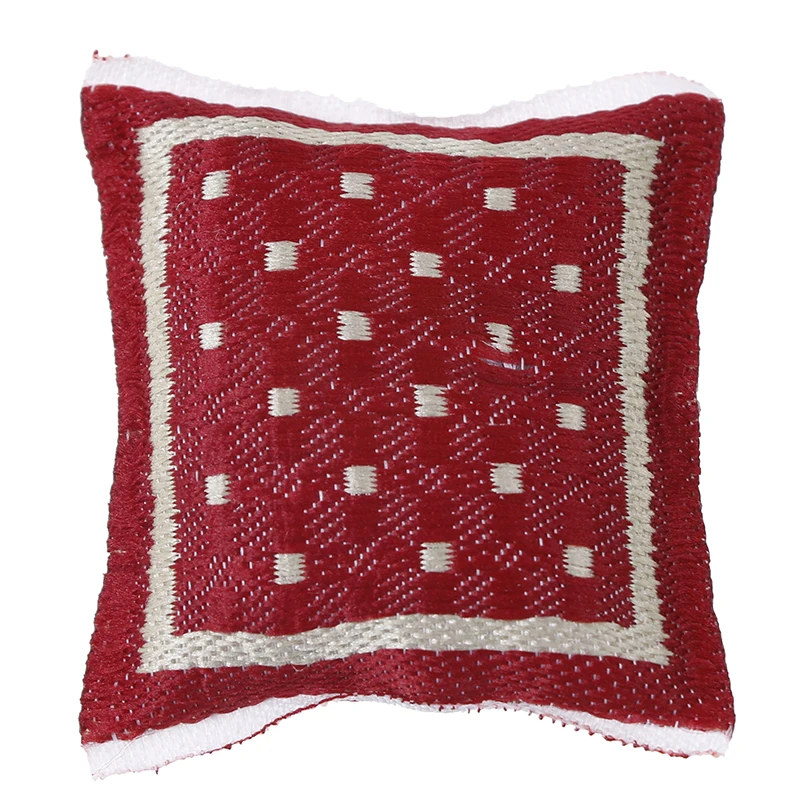 Кукольный дом Турецкая квадратная подушка миниатюрный кукольный домик мебель