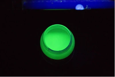 Невидимый УФ-реактивный пигмент 60 мл/упаковка - Цвет: green 60g