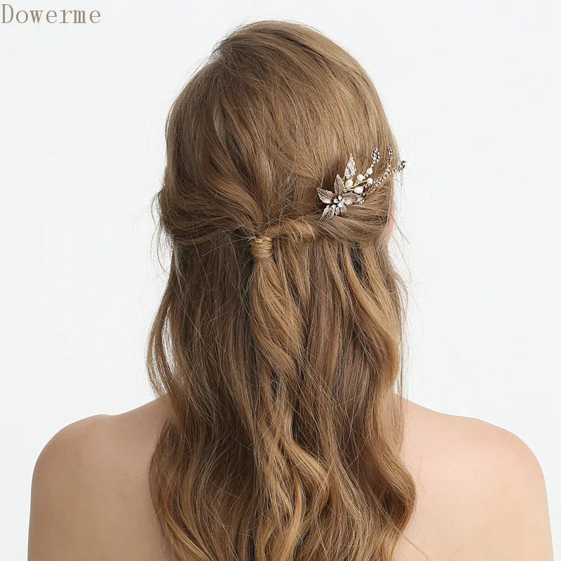 Заколки для волос в стиле бохо женские винтажные Свадебные аксессуары Стразы с