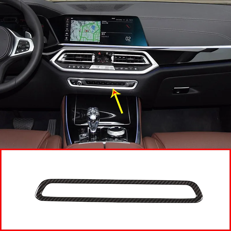 

Декоративная рамка из углеродного волокна для автомобиля BMW X5 G05 2019, 1 шт.