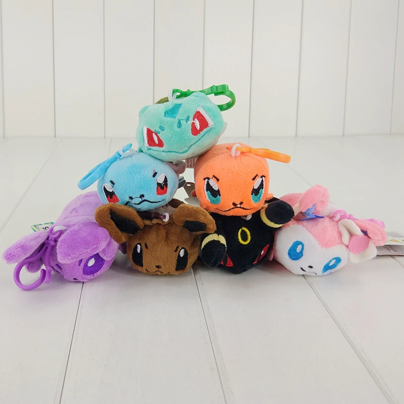 8 видов стилей Eevee очиститель экрана Bulbasaur Squirtle Charmander Sylveon Espeon плюшевый умбреон игрушка мягкие куклы