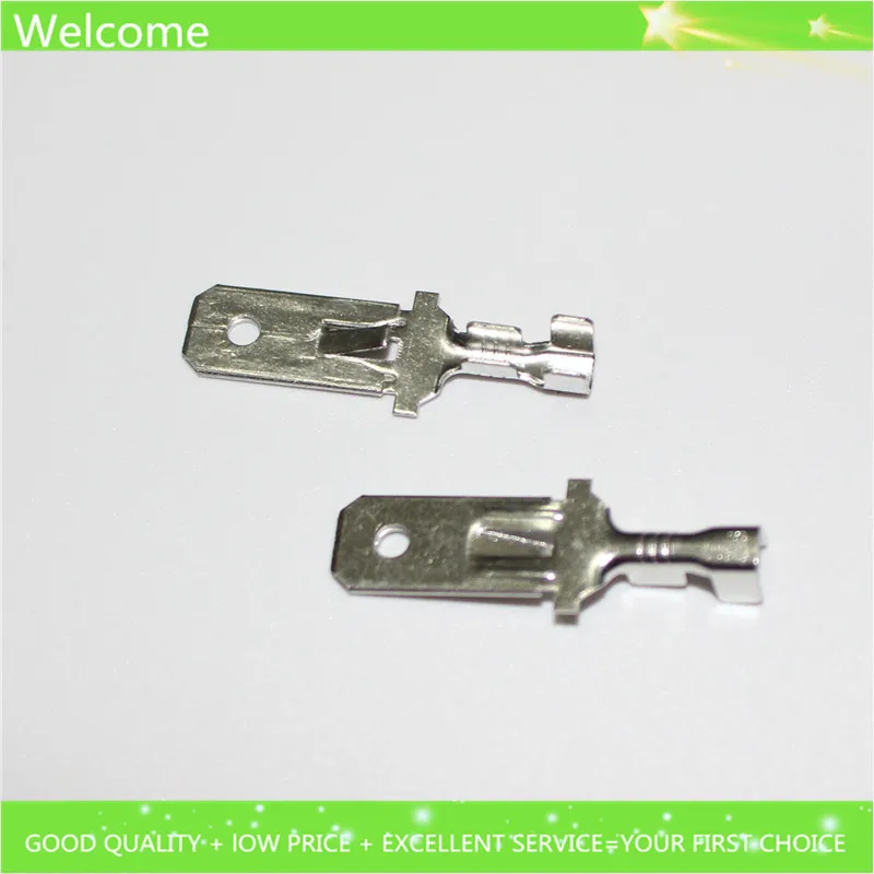 Обжимные клеммы лопатка 7 8 мм 50 шт. медные из луженой меди адаптер соединитель