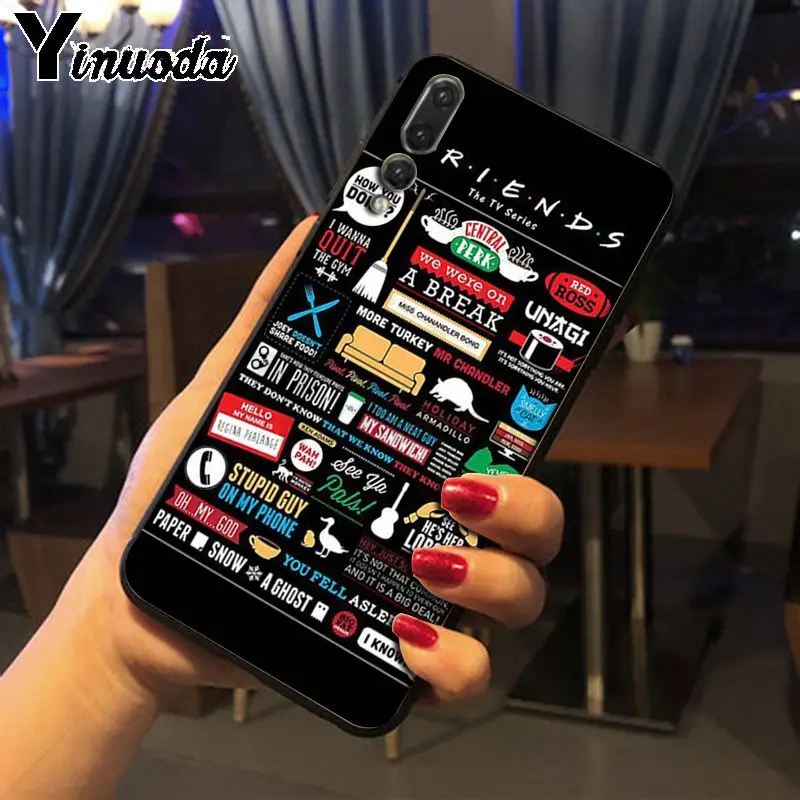 Аксессуары для телефонов Чехол для huawei P20pro mate10 p10plus honor 20 8x 7A nova3i mate20lite funda Friends сезон ТВ как вы это делаете