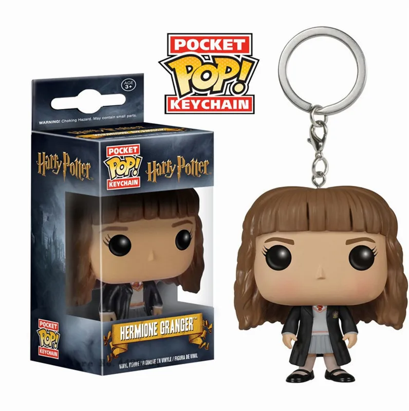Funko POP Гарри Поттер Снейп, Гермиона брелок мини игрушка фигурка Аниме подарок коллекция игрушек