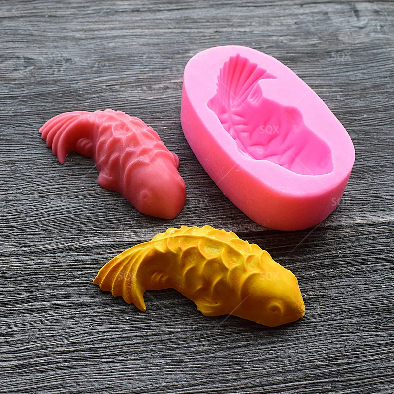 Новое поступление формы для выпечки шоколадных тортов в форме рыбы силиконовые