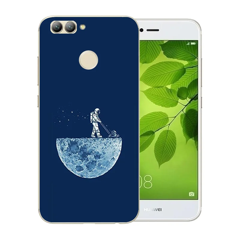 Чехлы для телефонов 5 0 дюйма Huawei Nova 2 Space World силиконовая Мягкая задняя крышка из