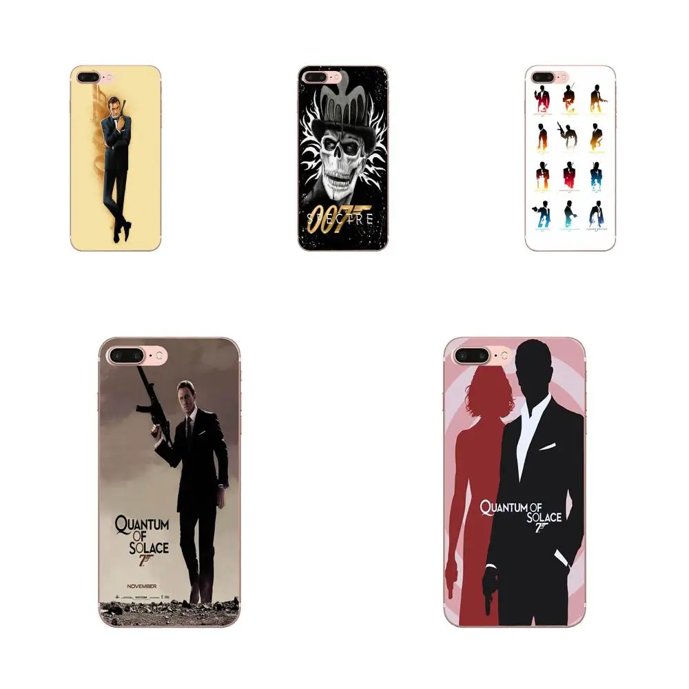 Для Apple iPhone 4 4S 5 5C 5S SE 6 6S 7 8 Plus X XS Max XR TPU Capa 007 James Bond Skyfall|Бамперы| |