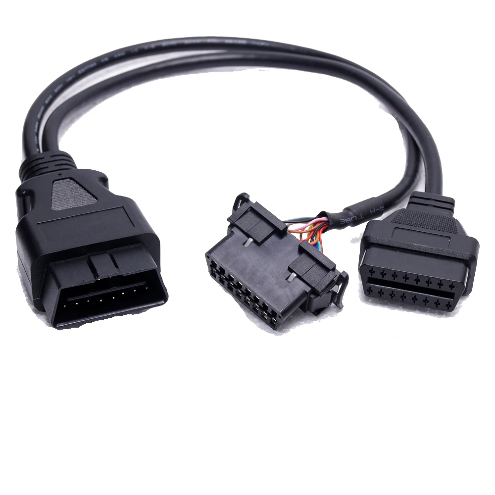 Соединительный кабель KWOKKER OBD2 переходник OBDII диагностический инструмент