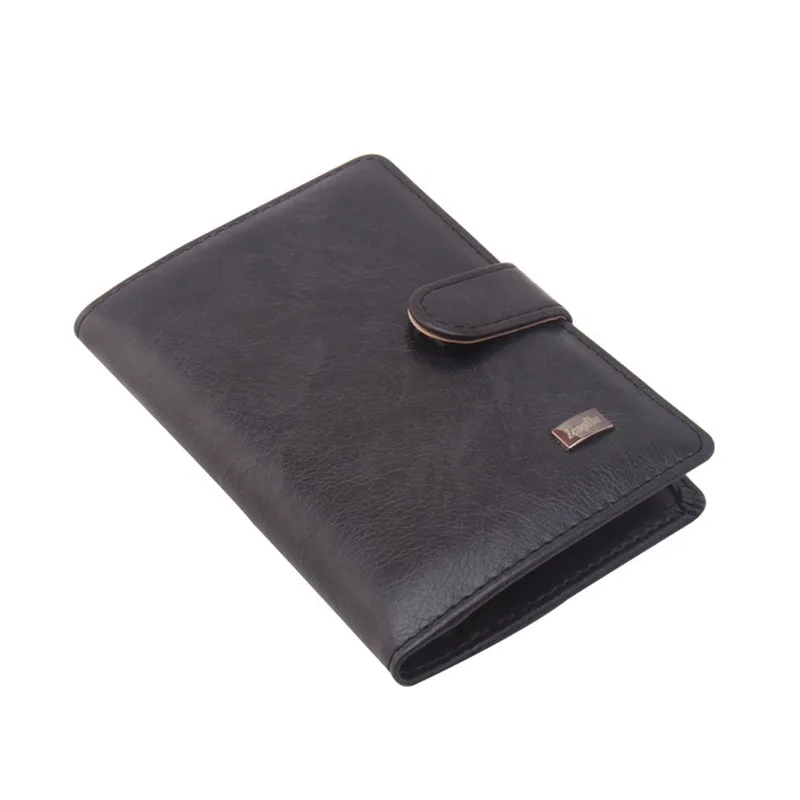 

PU Leather Passport Cover Men Travel Wallet Credit Card Holder Cover Russian Driver License Wallet Document Case