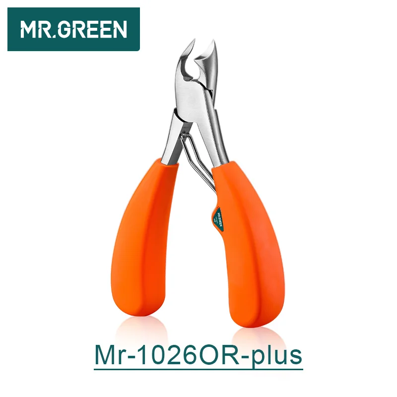 Кусачки MR.GREEN для вросших и толстых инструмент для педикюра, профессиональные кусачки для ногтей из нержавеющей стали, острый маникюр, тримм... от AliExpress WW