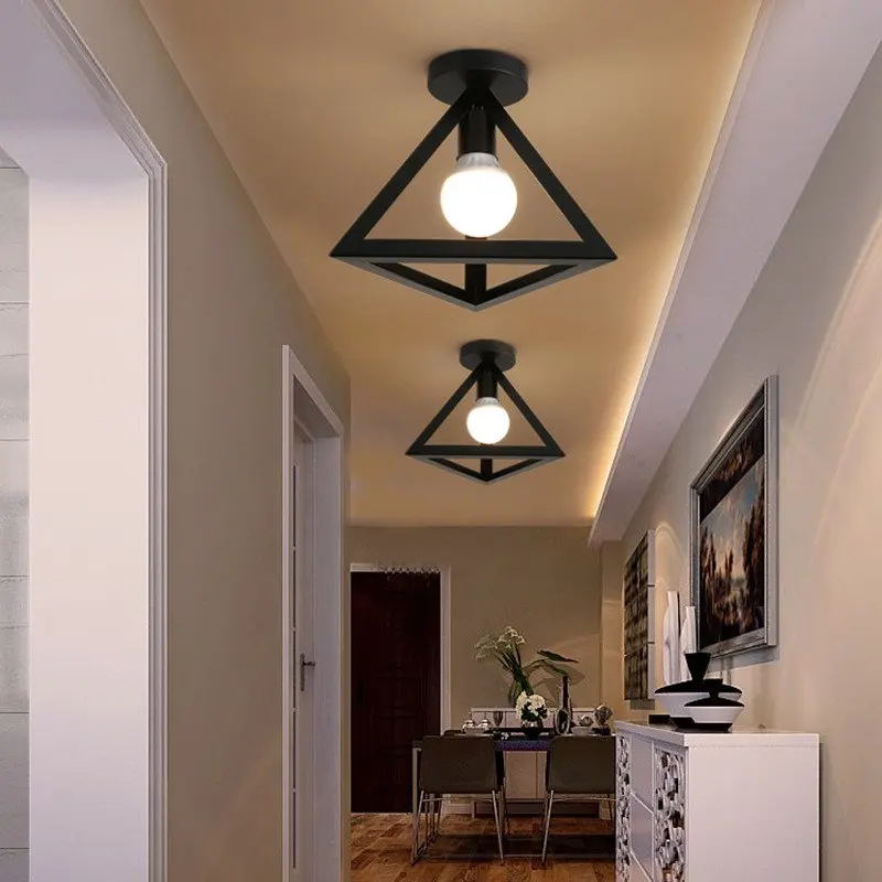 Винтажные потолочные светильники Lamparas De Techo lustre Luminaria Abajur лампы для дома Avize