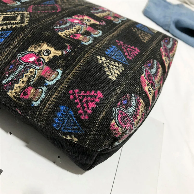 Сумка мессенджер на одно плечо модная женская тканевая сумка с вышивкой в