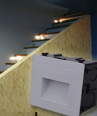 3 Вт светодиодный Угловой настенный светильник IP65 водонепроницаемый наружный