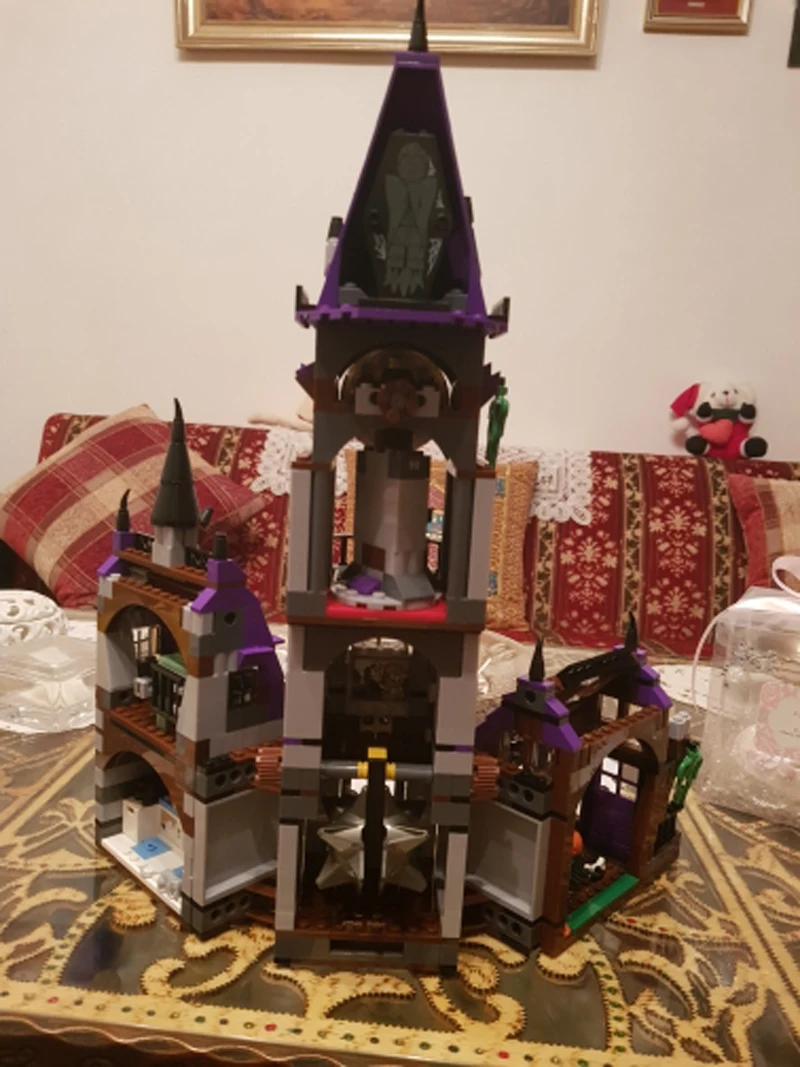 ESTELLE Mystery Mansion 75904 строительные блоки модель обучающая игрушка для детей BELA 10432 совместимая фигурка Скуби Ду легоед