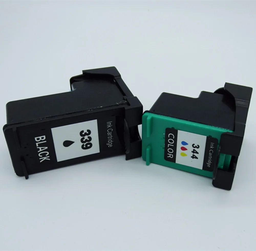 Восстановленные чернильные картриджи для HP339 344 XL Photosmart 2710 8050 8150 8450 8750 Deskjet 460 5740 5745