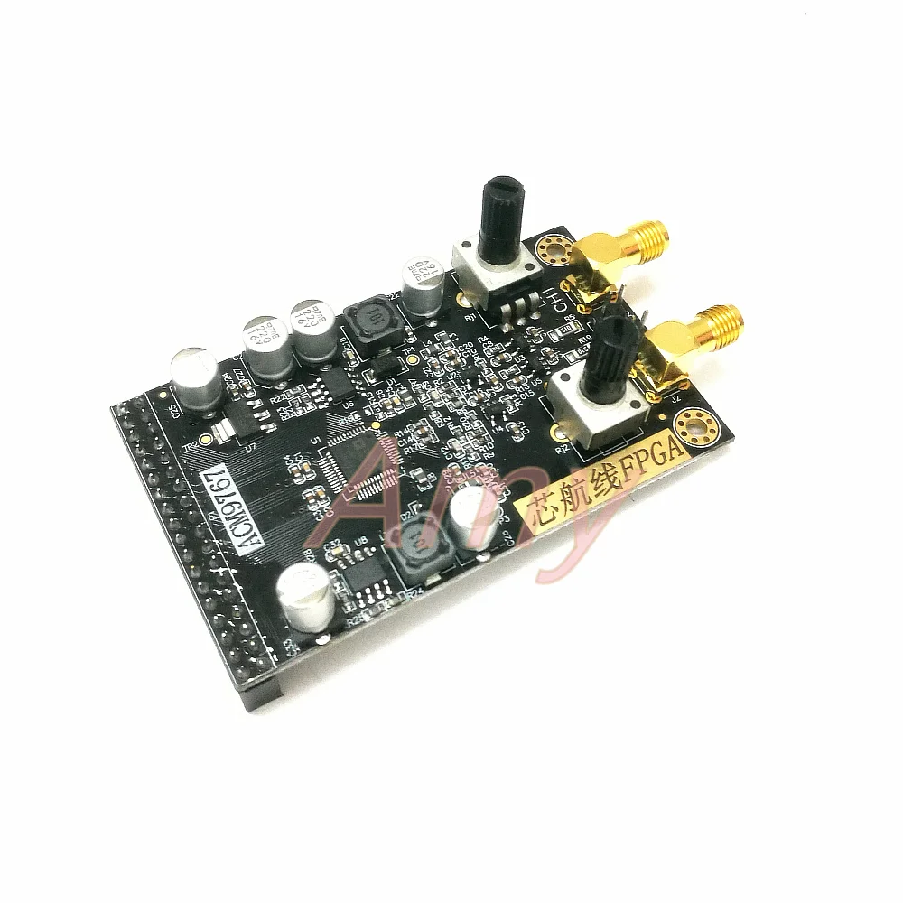 Высокоскоростной двухканальный модуль DAC FPGA AD9767 с макетной платой совместим