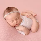 Комбинезон детский кружевной, мягкий, с цветочным принтом, 1 шт., #252169