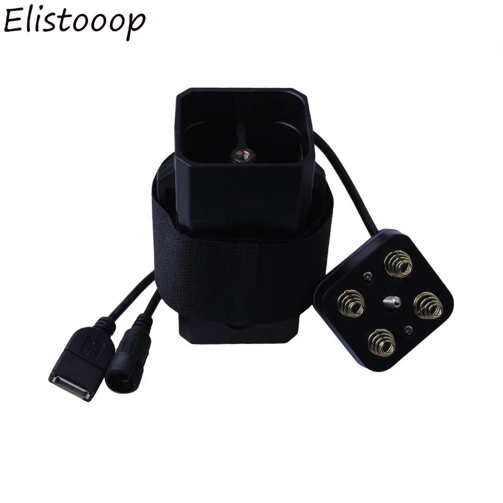 Elistooop 18650 чехол для аккумулятора коробка практичный велосипедный светодиодный