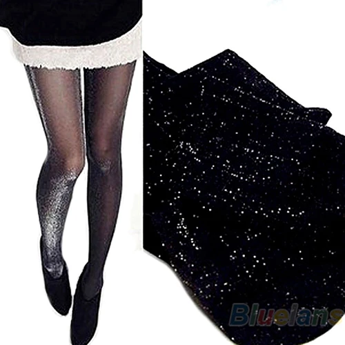 

Shiny Pantyhose Glitter Stockings Womens Glossy Tights 0JR7