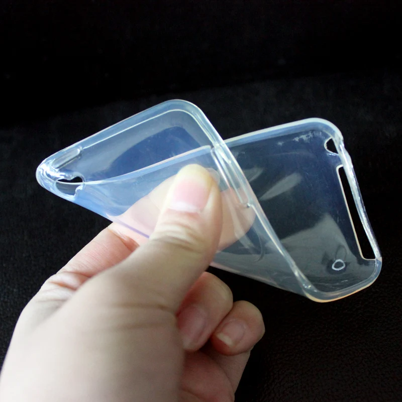 2 шт. Ясно Мягкие Силиконовые Case For Apple iPod Touch 4 4th ТПУ Прозрачная Задняя Крышка Для