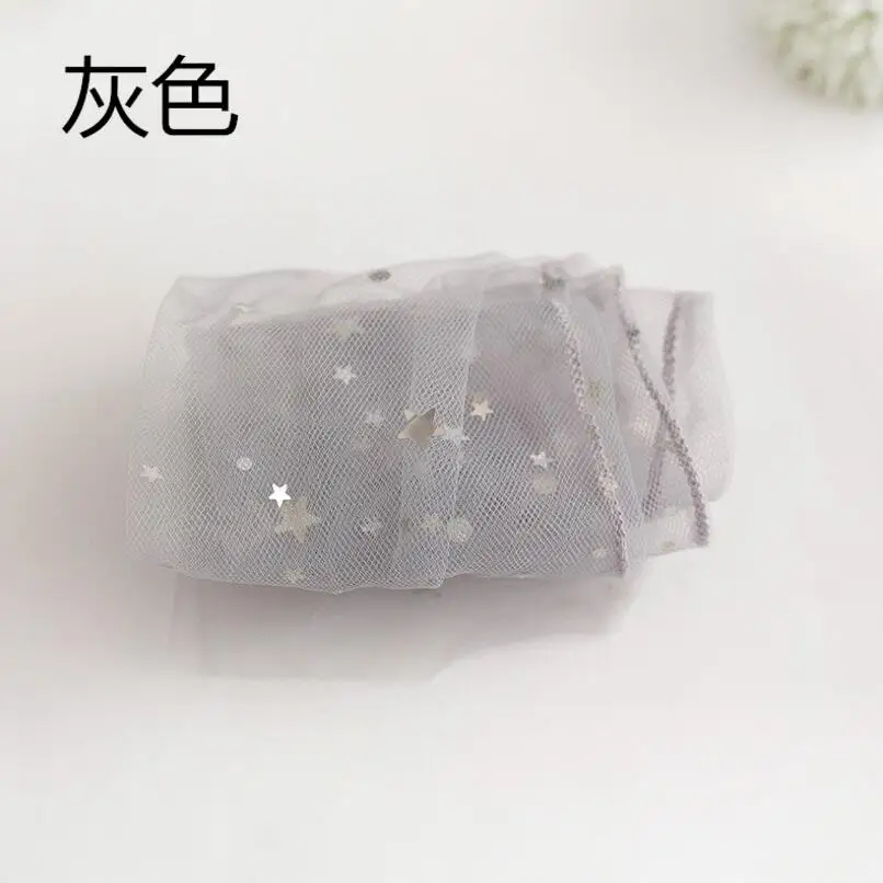 Gray Socks Повседневные блестящие сетчатые короткие носки со звездами, женские модные прозрачные носки Harajuku, женские забавные тонкие носки с художественными блестками, феи - Цвет: Gray Socks