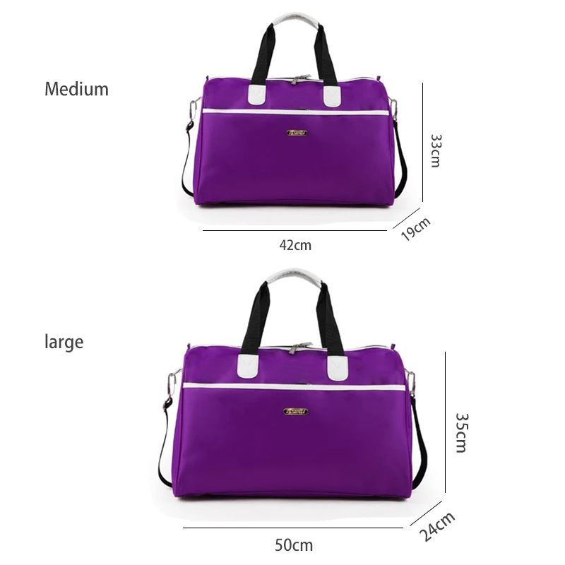Wobag Женская Новая мода Оксфорд Водонепроницаемая дорожная сумка Большая