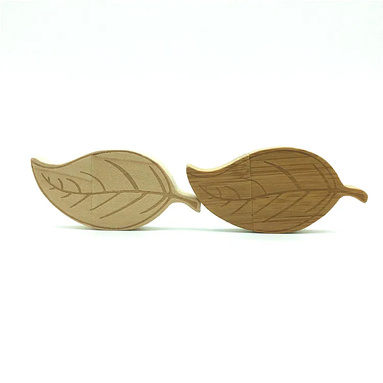 

Leaf Shape USB Flash Drive Christmas Gift Pendrive 8GB 64GB 16GB Flash Drive Pen Drive 32GB Wooden USB Stick Flash USB Free Ship