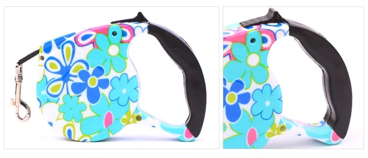 Прекрасный выдвижной поводок собаки собака Выдвижной Воротник продукты жгут 6