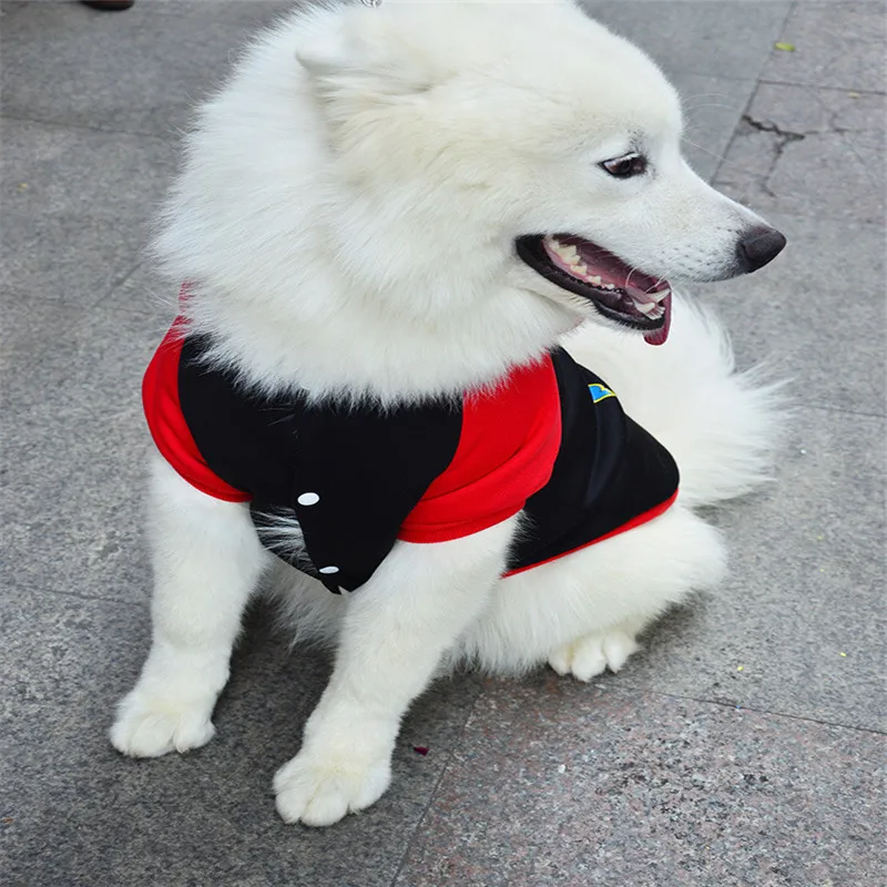 New Autumn Winter Pet Products Dog Clothes Pets Coats Soft Cotton Puppy For 2 colors XS-XXL |