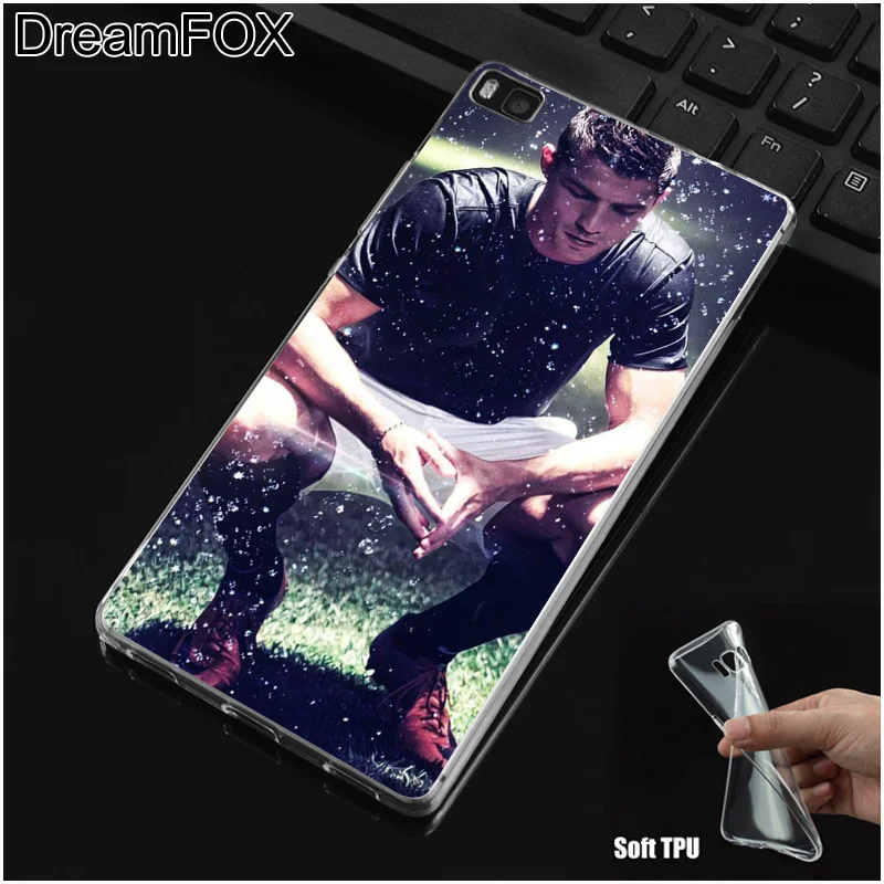 DREAMFOX M076 Cristiano Ronaldo Мягкий силиконовый чехол из ТПУ для Huawei P8 P9 P10 P20 P30 Lite Pro P Smart Plus 2017