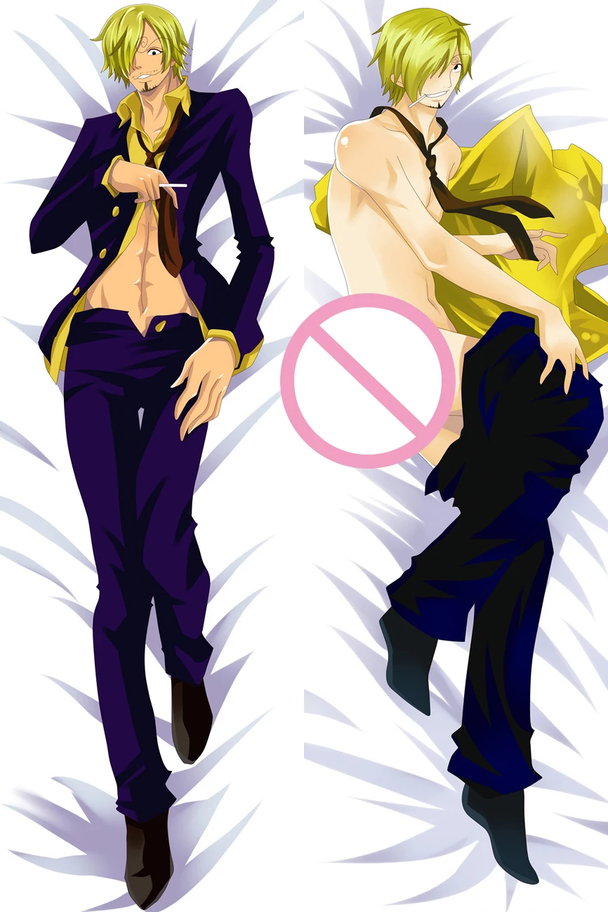 Аниме дакимакура один персонаж Обезьяна D. Наволочка для подушки Luffy Sanji otaku Dakimakura