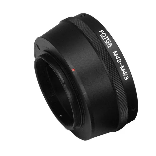 Адаптер для объектива Fotga адаптер M42 на микро 4/3 камеры Olympus Panasonic DSLR|adapter ring|lens
