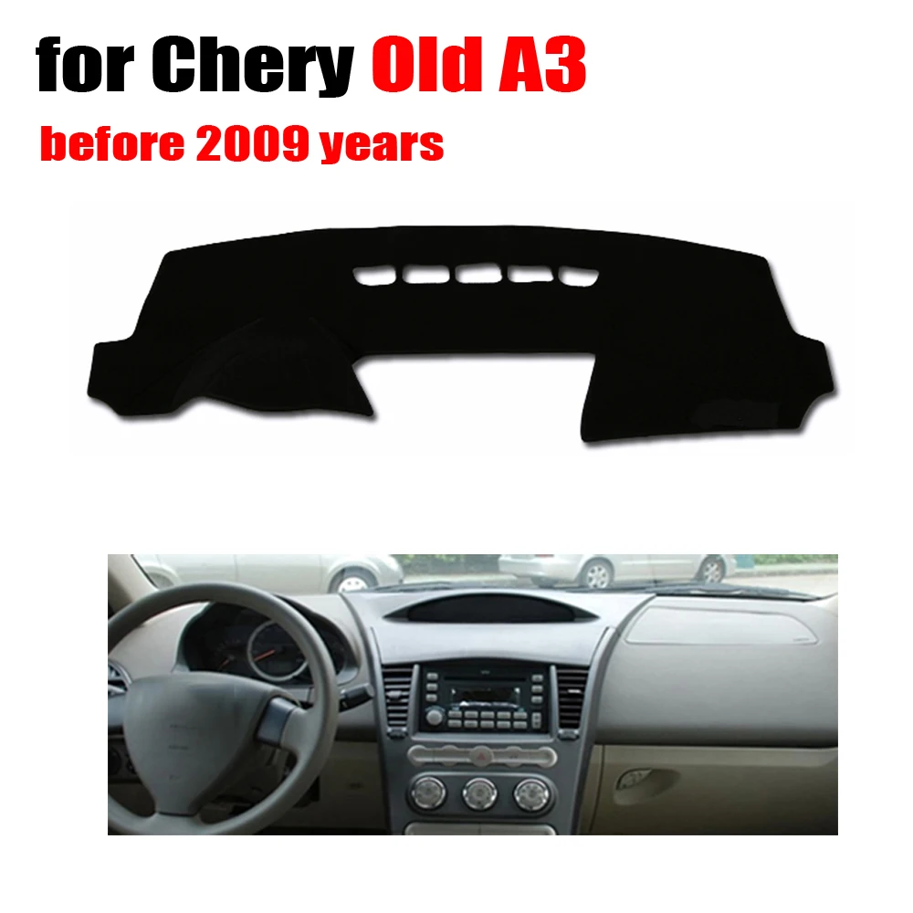 Автомобильный коврик для приборной панели Chery A3 2005 2009 левого привода покрытие