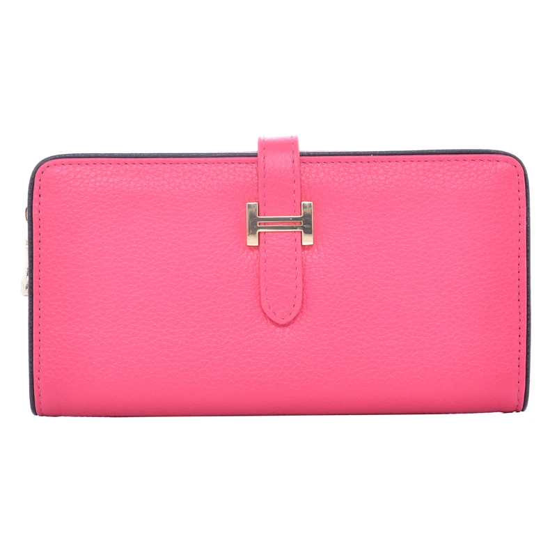 2016 популярные натуральная кожа женщины дамы среднего стиль кошельки элегантной