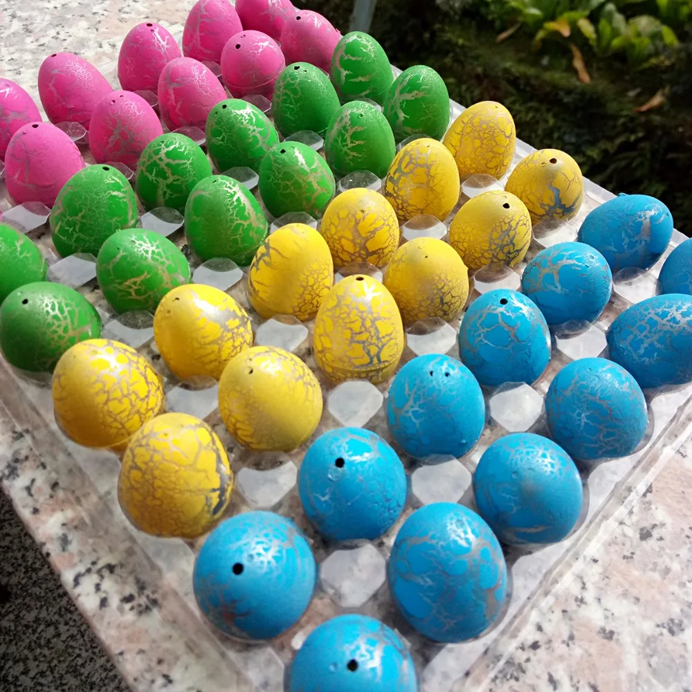 Детская игрушка для вечеринки новинка 48 шт./лот инкубационное яйцо динозавра