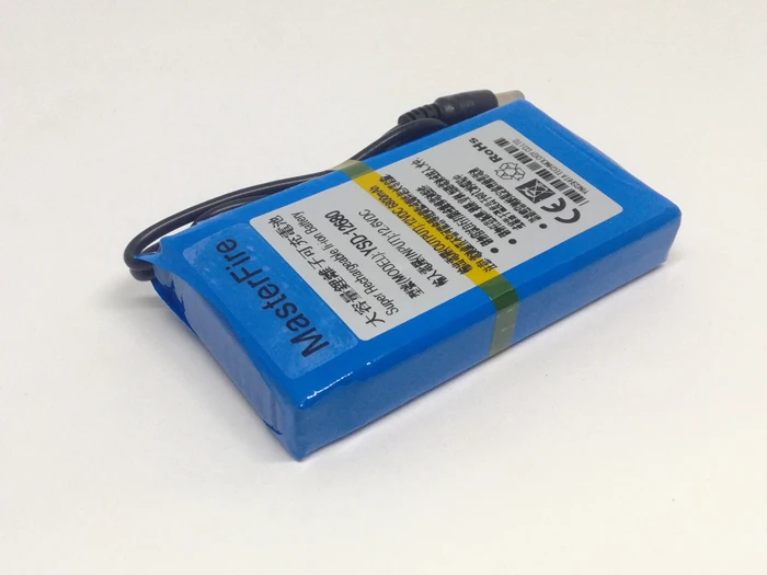 MasterFire новый супер YSD 12680 12V 6800mAh литий ионный аккумулятор для камеры