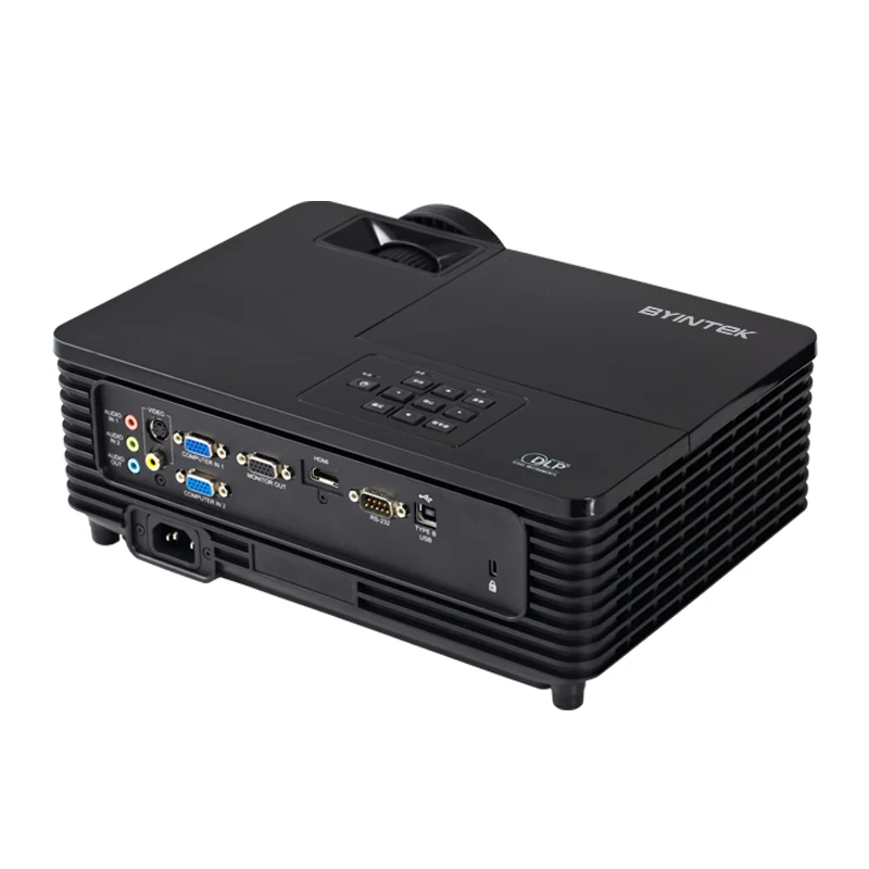 BYINTEK BD508 300 дюймов проектор для домашнего кинотеатра Full HD 1080 P видео открытый