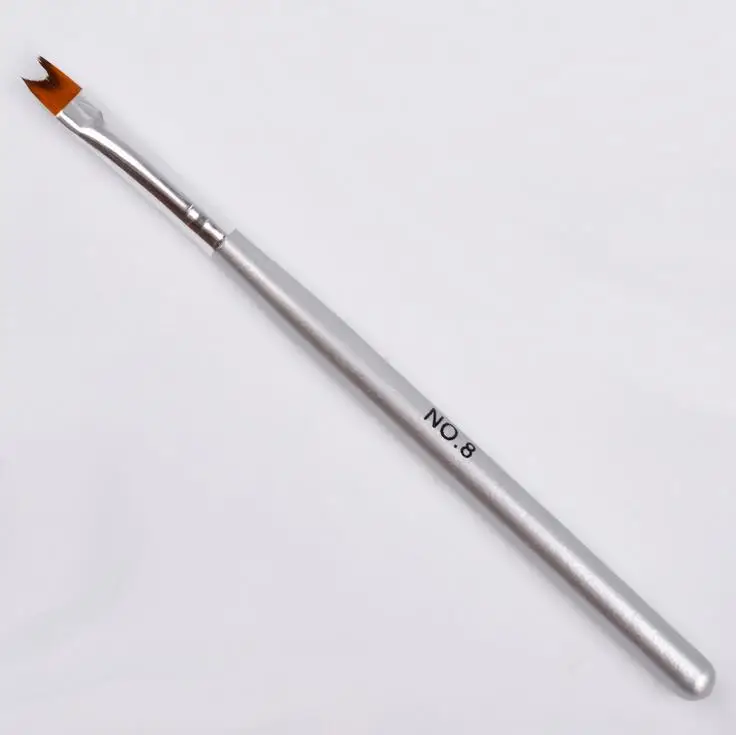 Горячая продажа 1 шт. французская щетка для маникюра половинная Луна ручка