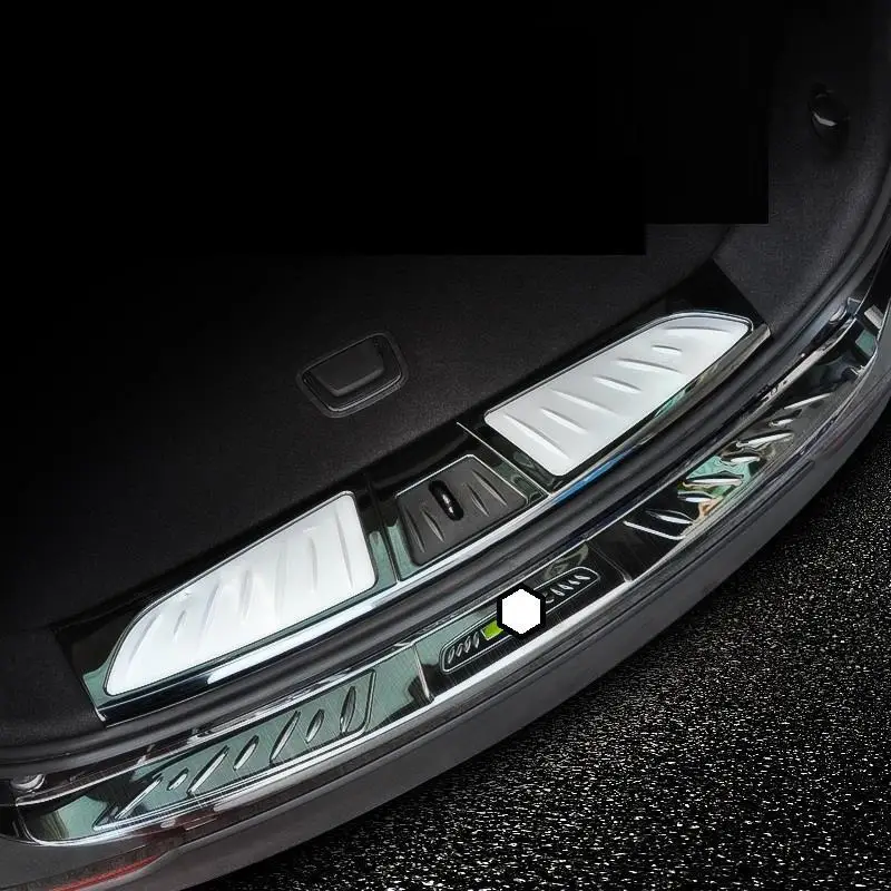 Задние панели багажника педаль для ног автомобильные декоративные