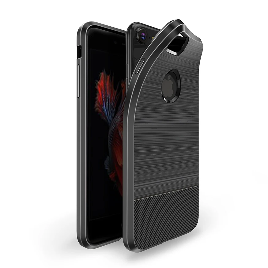 DUX DUCIS Магнитный чехол на iPhone 6 6s 7 8 Plus карбон силиконовый магнит для айфон плюс с