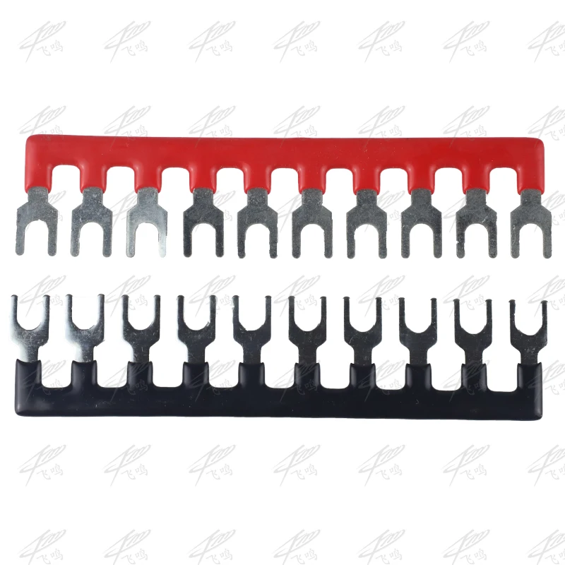 2 шт./лот предварительно изолированные клеммы вилки с 10 позициями соединительная