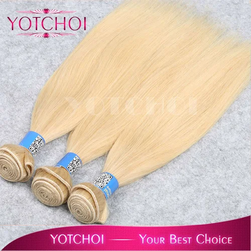 Yotchoi 613 # девственные волосы 3 шт./партия 100% бразильские remy 8A класс полная кутикула