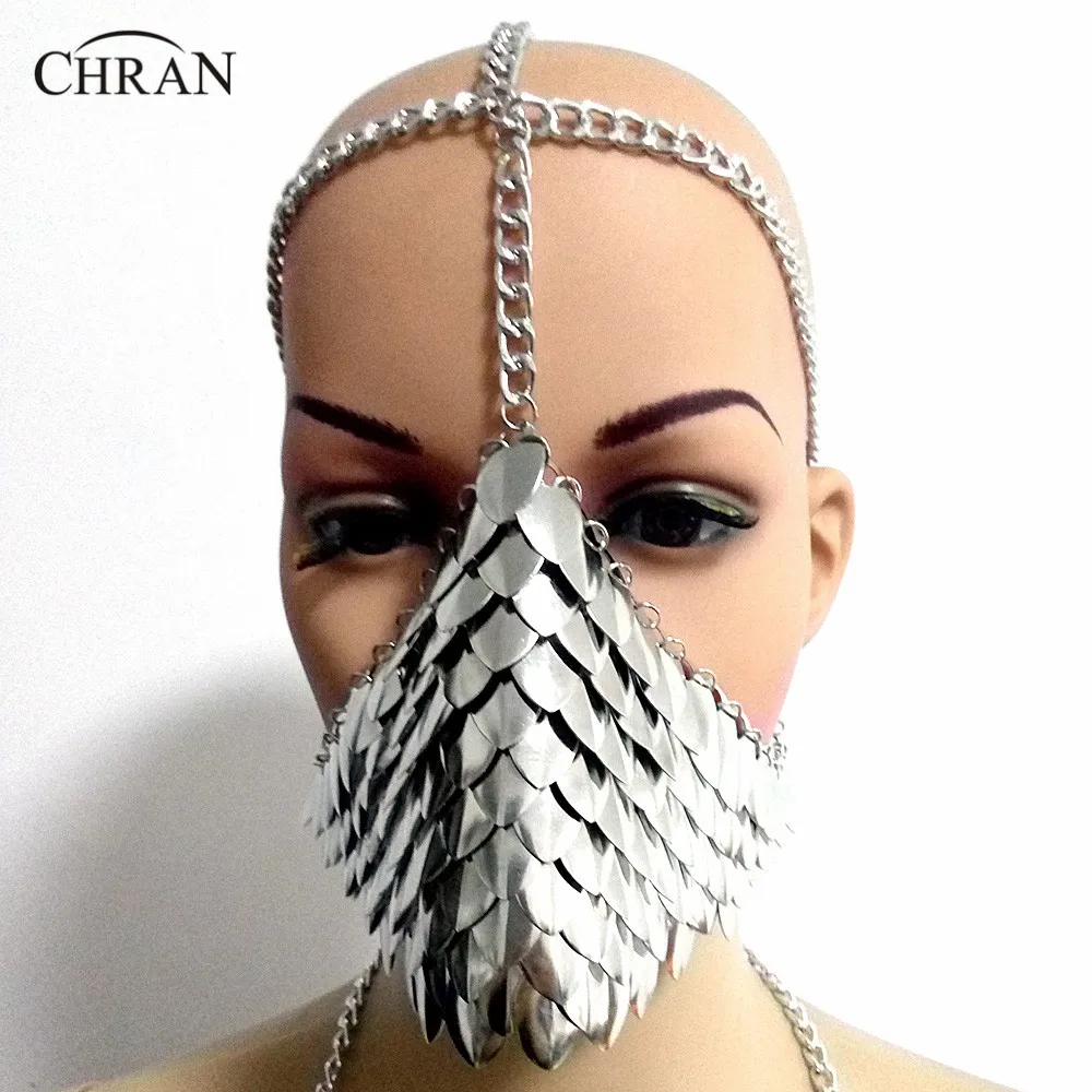 

Женский многослойный бюстгальтер с цепочкой Chran, металлическая цепочка для лба и тела, Ювелирное Украшение в стиле панк, CRBJ807