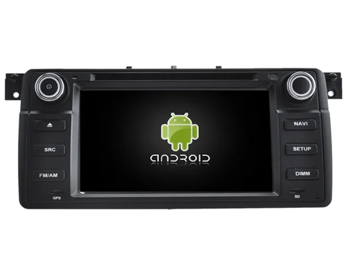 Quad Core Android 9 0 Автомобильный DVD плеер для BMW M3 (1998 2005)/E46 2005) мультимедийный Авто
